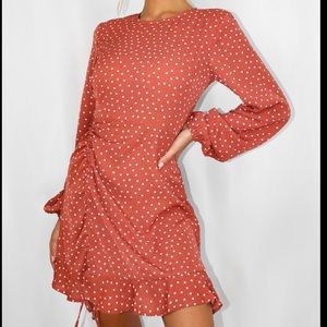 Missguided Polka Dot Dress